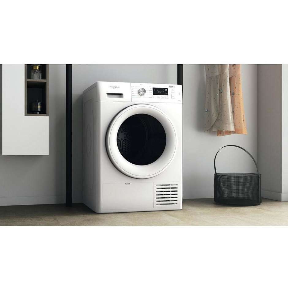 Whirlpool FFTM1182ITR Asciugatrice a Pompa di calore Capacita 8 Kg Classe A++ Colore Bianco