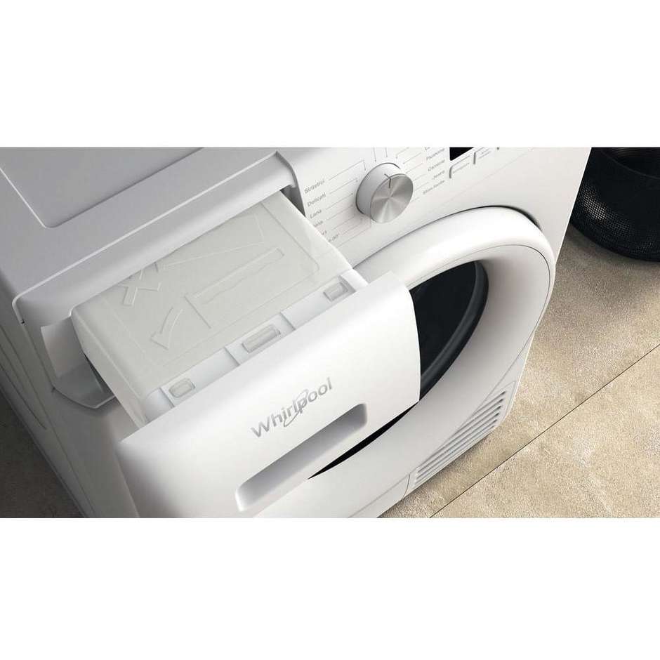 Whirlpool FFTM1182ITR Asciugatrice a Pompa di calore Capacita 8 Kg Classe A++ Colore Bianco