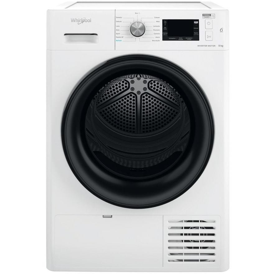 Whirlpool FFTNM229X Asciugatrice a pompa di calore Capacita 9 Kg Classe A+++ Colore Bianco