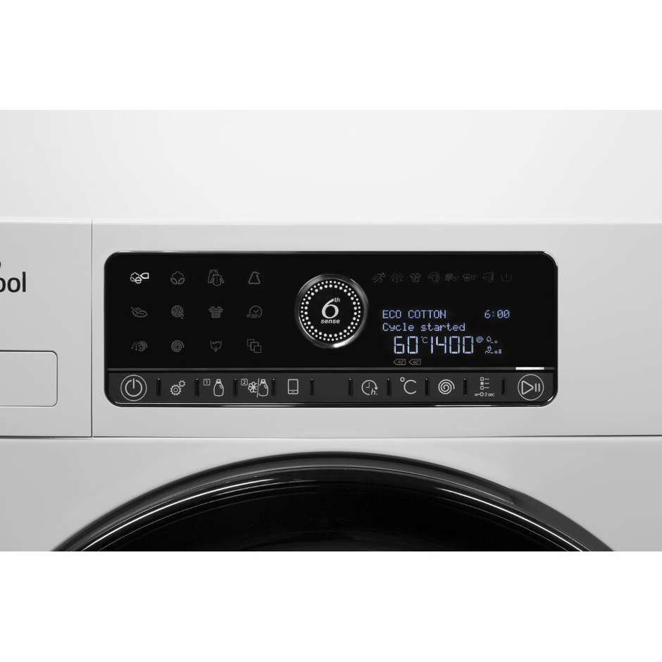 Whirlpool FSCR12443 lavatrice carica frontale 12 Kg 1400 giri classe A+++ colore bianco