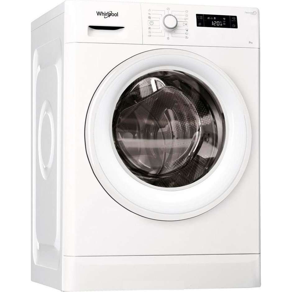 Whirlpool FWF81283W lavatrice carica frontale 8 Kg 1200 giri classe A+++ inverter colore bianco