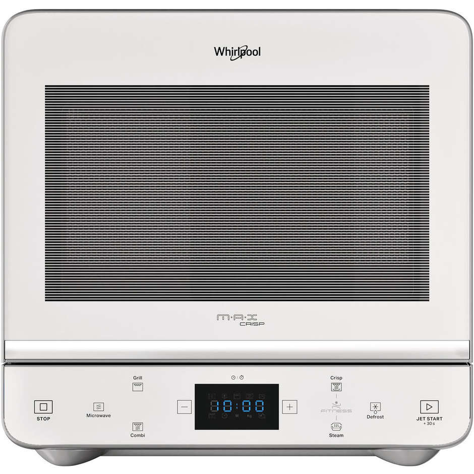 Whirlpool MAX 49 WSL Forno Microonde Angolare con Grill e Crisp 13 L 700 W Grill 700 W Argento/Nero