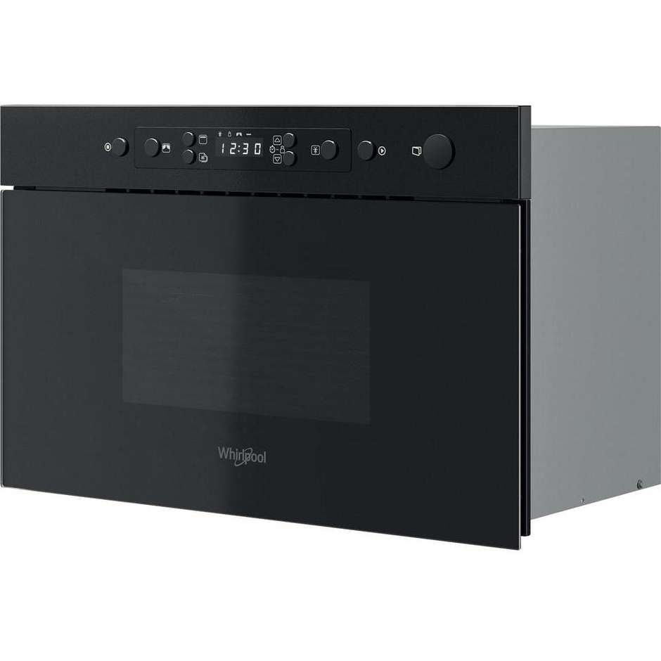 Whirlpool MBNA920B Microonde da incasso con grill 22L nero