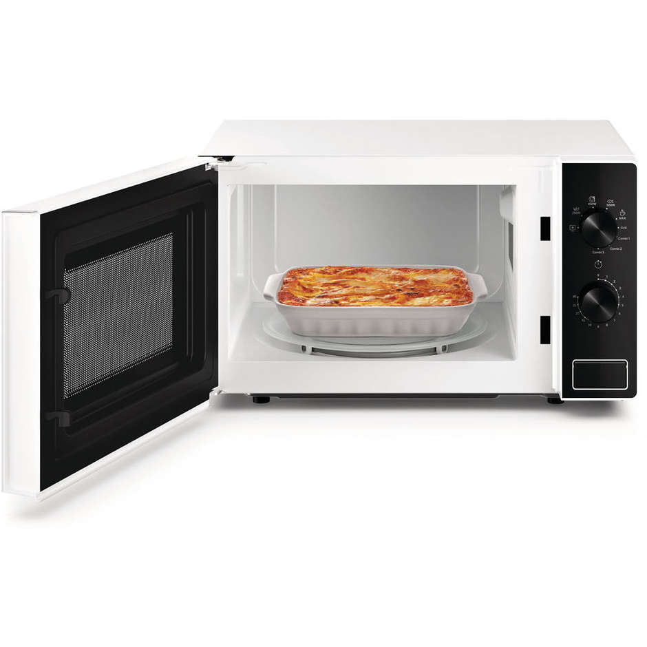 Whirlpool MWP103W Forno a Microonde con Grill 20-25 Litri Nero