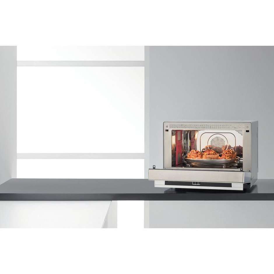 Whirlpool MWSC9133SX Forno a Microonde con Grill 20-25 Litri Nero