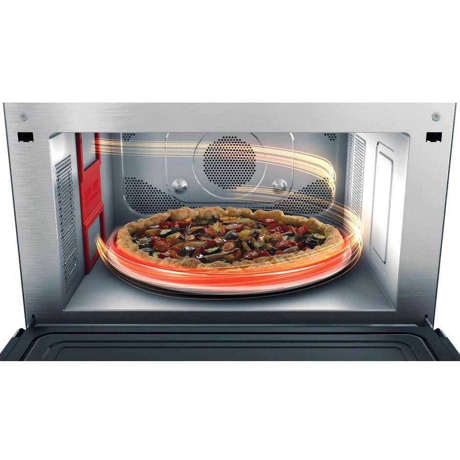 Whirlpool MWSC9133SX Forno a Microonde con Grill 20-25 Litri Nero