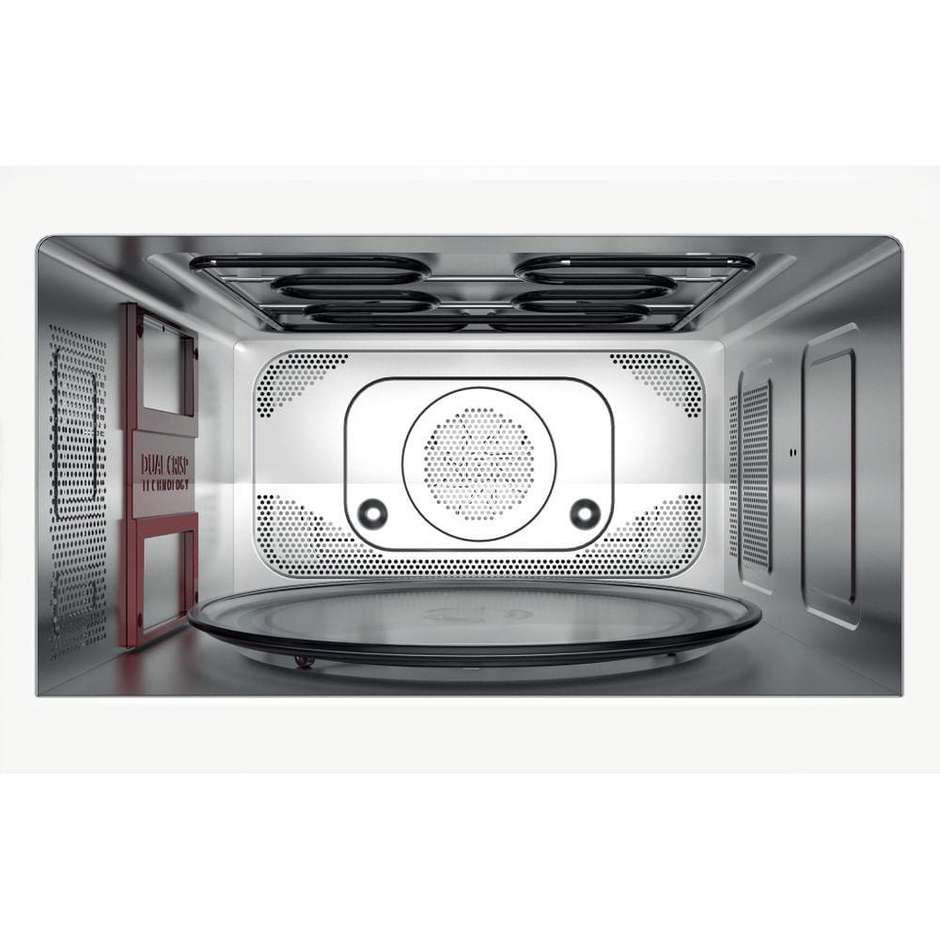 Whirlpool MWSC933SB Forno a Microonde Combinato con Grill 1200 W Cavità 33 L 900 W Nero, Argento