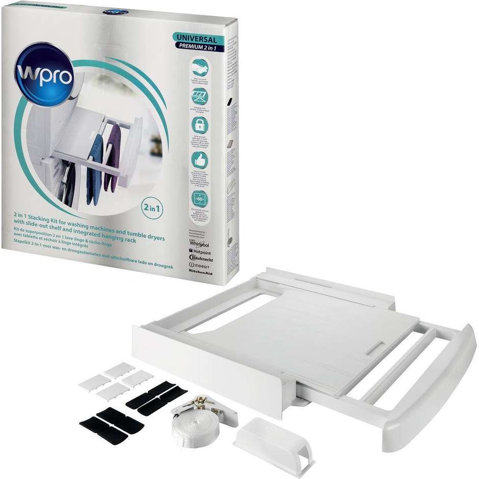 Whirlpool SKP101 Accessorio per Elettrodomestici da Lavaggio