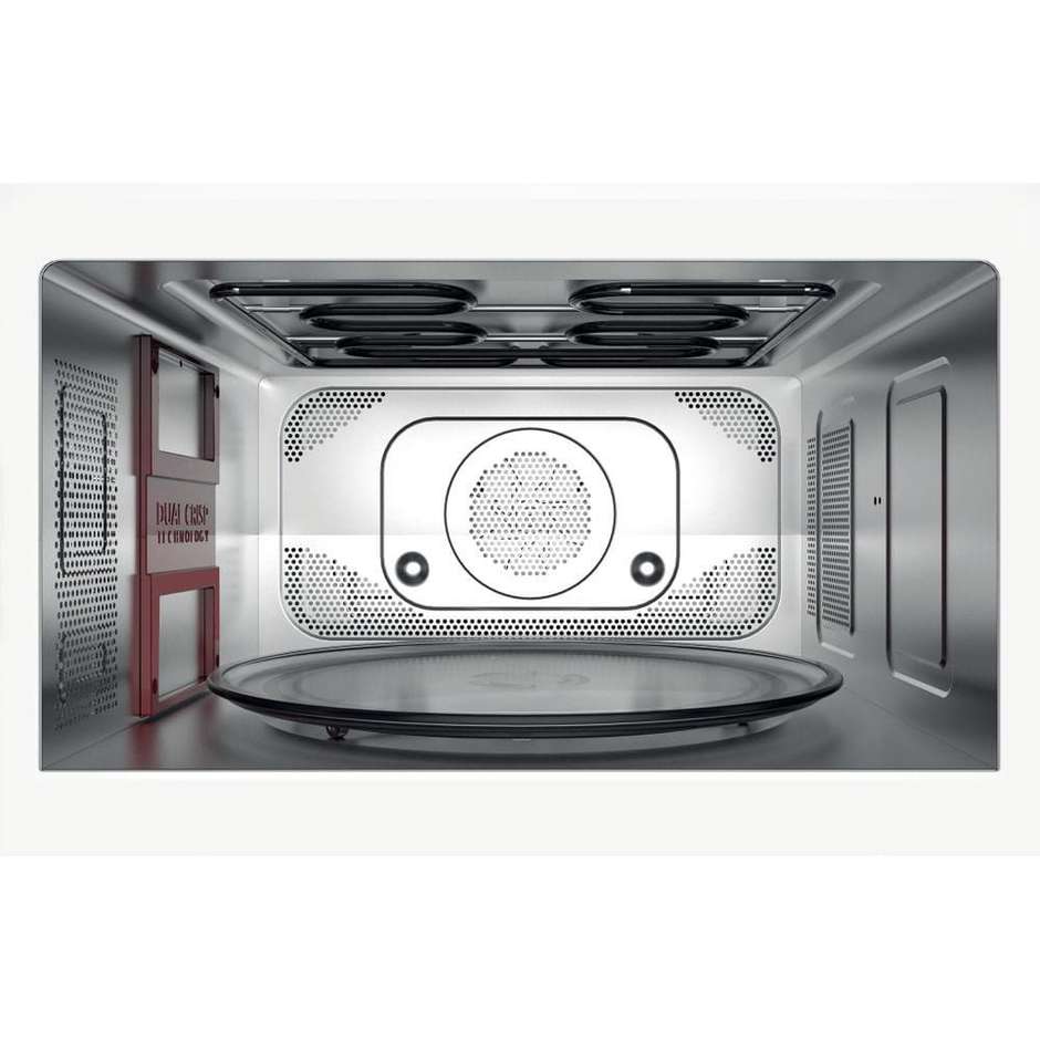 Whirlpool Supreme Chef MWSC 9133 SX Forno Microonde Convezione Crisp Dual Steam 33 L 1000 W Inox