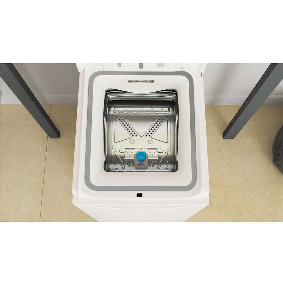 Whirlpool TDLR 6240S IT lavatrice carica dall’alto 6 kg, 6° Senso, classe C