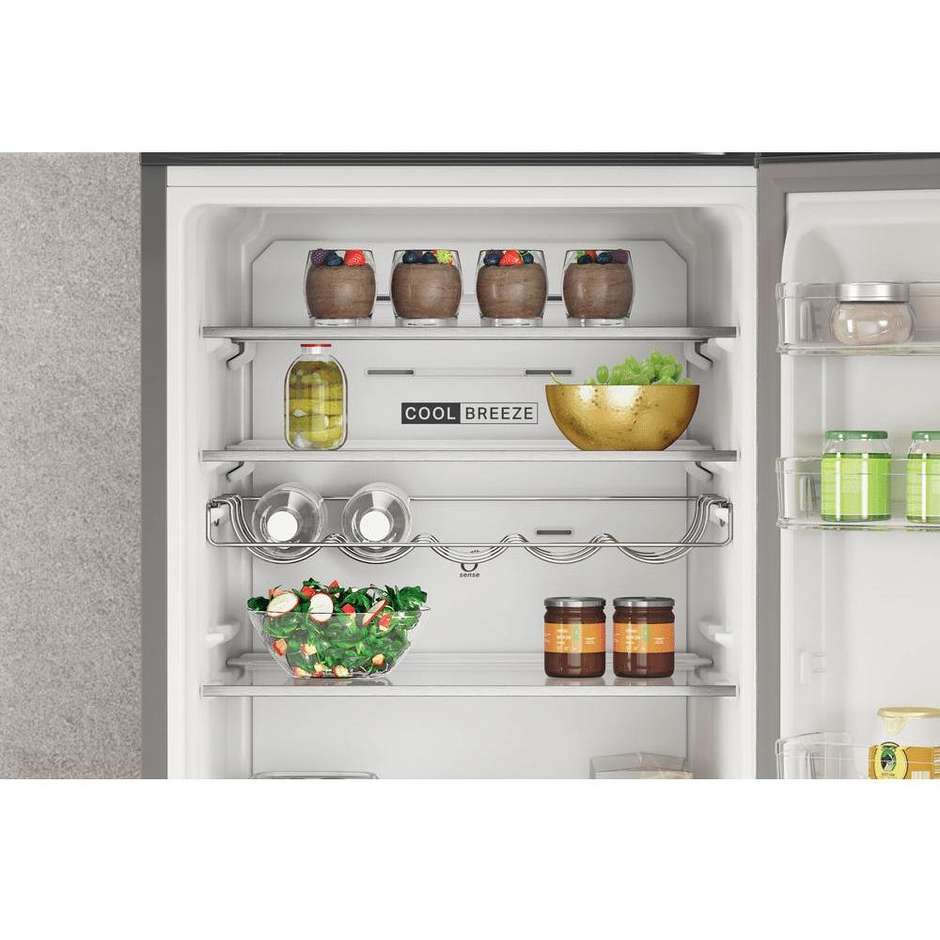 Whirlpool W Collection W7X 93A OX Frigorifero Combinato Total No Frost Zen Inverter 367 L Classe D Inox