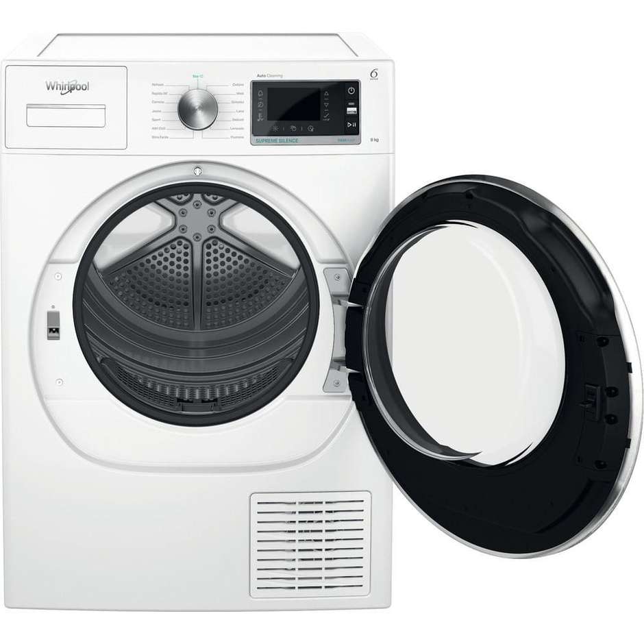 Whirlpool W7X D95WR IT Supreme Silence Asciugatrice 9 kg FreshCare+ Motore Zen Inverter 58 dB