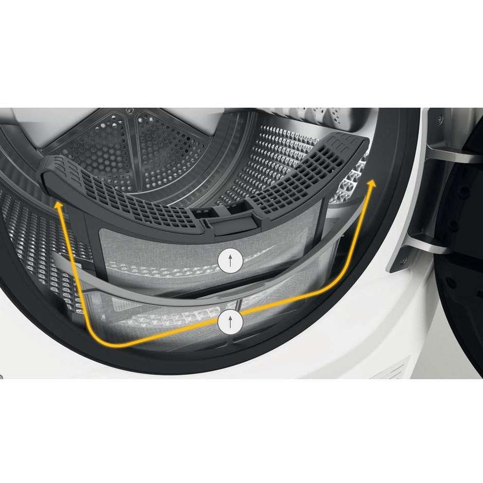 Whirlpool W7XD95WRIT Asciugatrice Capacita 9 Kg Classe A+++ Colore Bianco