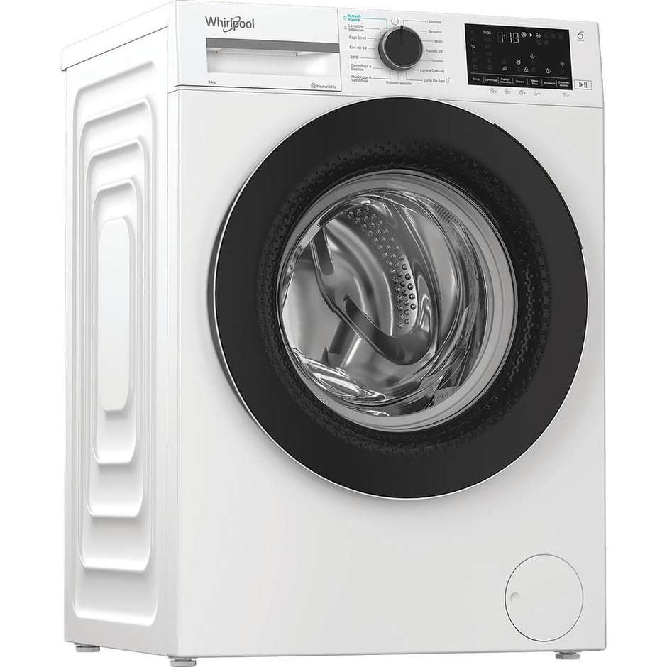 Whirlpool WAM 99WB IT lavatrice 9 kg 1400 giri, Wi-Fi, classe A