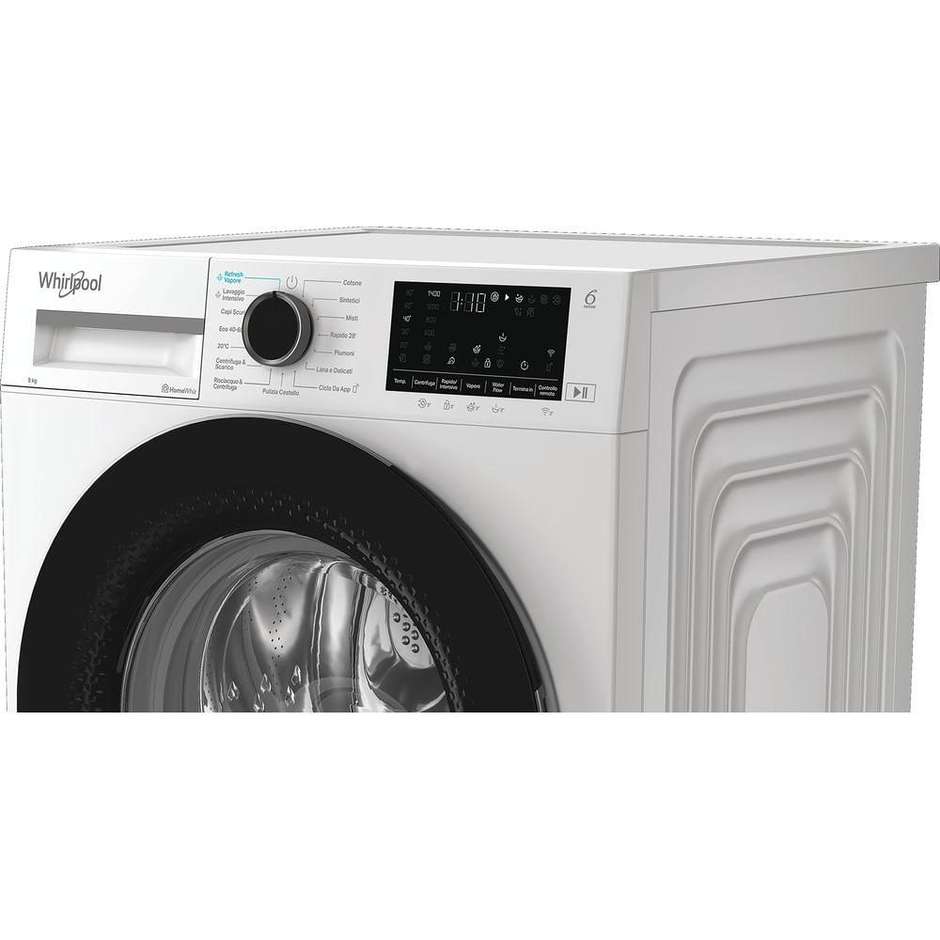 Whirlpool WAM 99WB IT lavatrice 9 kg 1400 giri, Wi-Fi, classe A