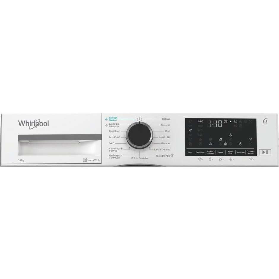 Whirlpool WAM R940WB IT Lavatrice 10 kg 1400 giri classe A Wi-Fi