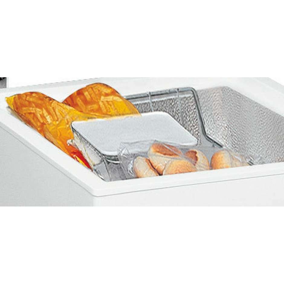 Whirlpool WH1411E22 Congelatore Orizzontale a pozzetto Capacita 132 Lt Classe Colore E Bianco