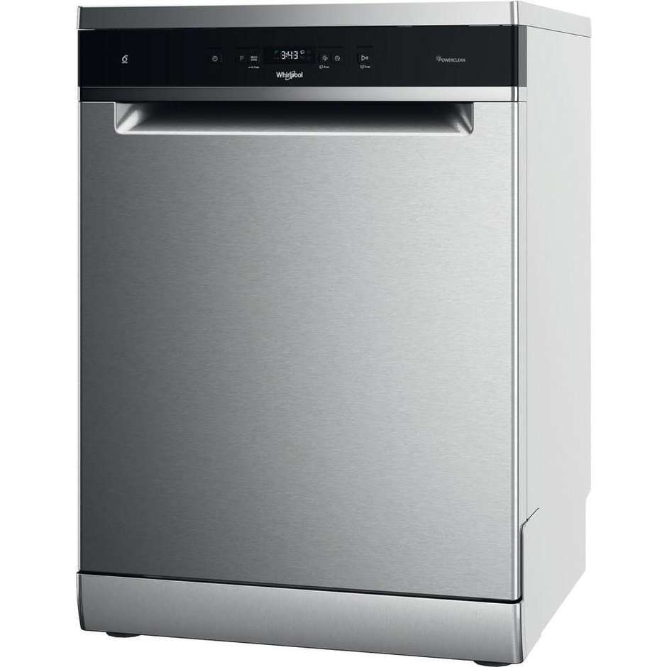 Whirlpool WH7FA14BN7A0X (2) Lavastoviglie Libera Installazione 14 Coperti Classe E Inox