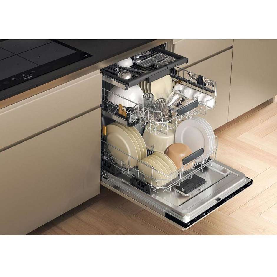 Whirlpool WH7IA15AM6L0 lavastoviglie da incasso 15 coperti, classe A