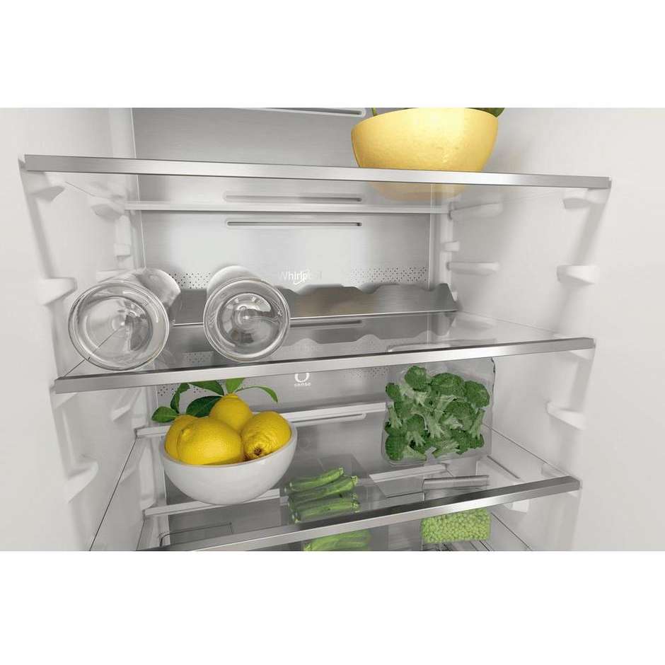 Whirlpool WHC18T332 Frigorifero Combinato da incasso Capacità 250 Lt Classe E No Frost Colore Bianco