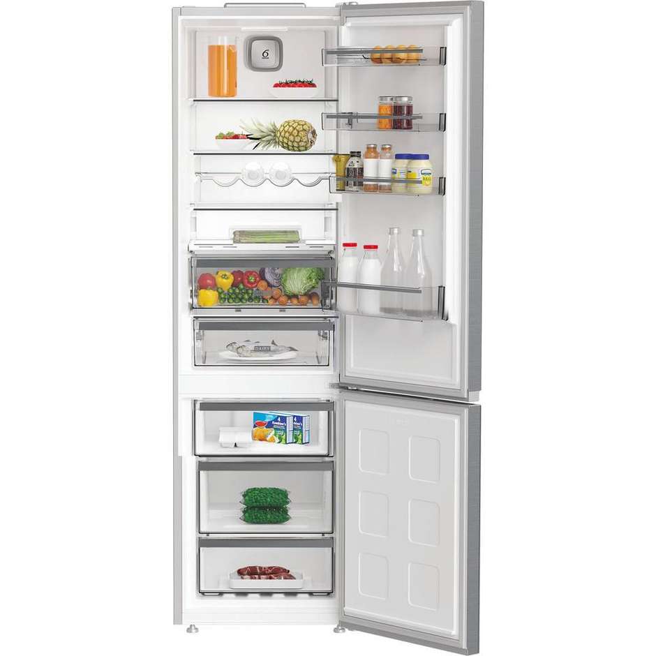 Whirlpool WHK 26403 XP6E1 Frigorifero combinato No Frost 355 L Inox
