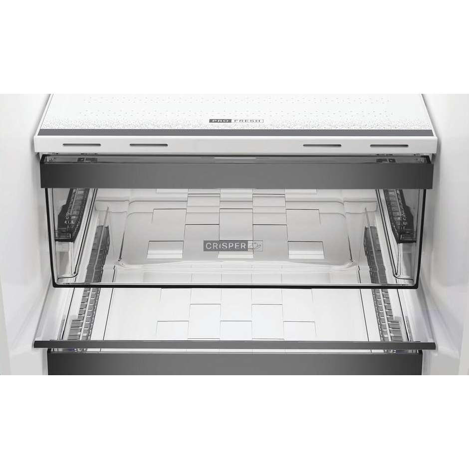 Whirlpool WHK 26403 XP6E1 Frigorifero combinato No Frost 355 L Inox