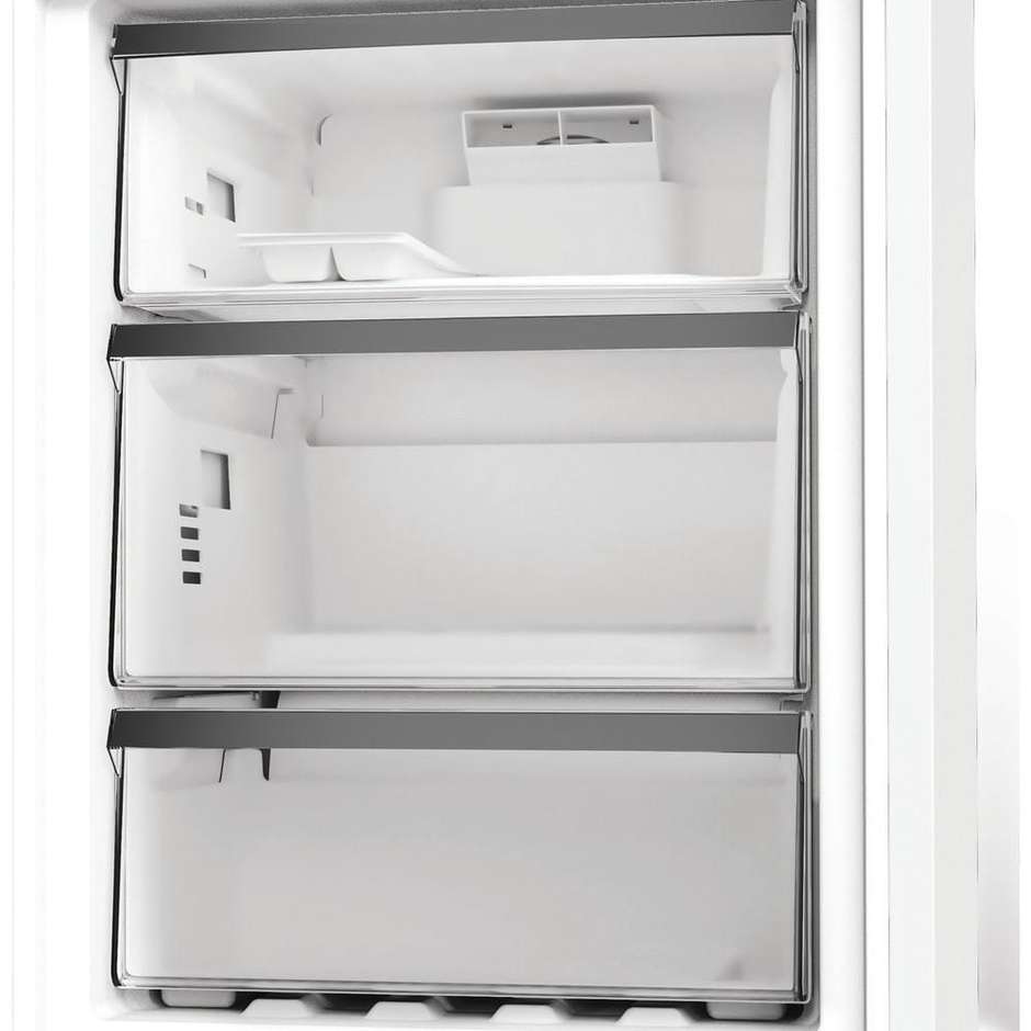 Whirlpool WHK25404XP8E Frigorifero Combinato No Frost Inox 355 L