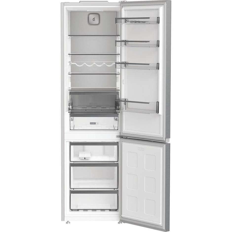 Whirlpool WHK26404XP7E Frigorifero combinato Capacita 355 Lt No Frost Classe B Colore Acciaio inox