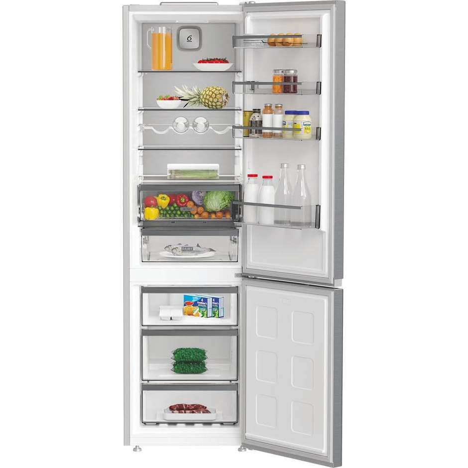 Whirlpool WHK26404XP7E Frigorifero combinato Capacita 355 Lt No Frost Classe B Colore Acciaio inox