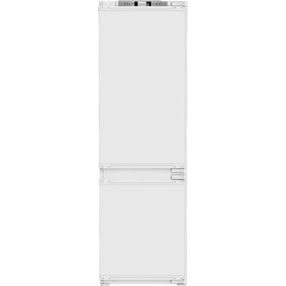 Whirlpool WHKN3253B4E Frigorifero Combinato da Incasso 193 cm 306 Litri Total No Frost 6° Senso Metal MultiFlow Classe E