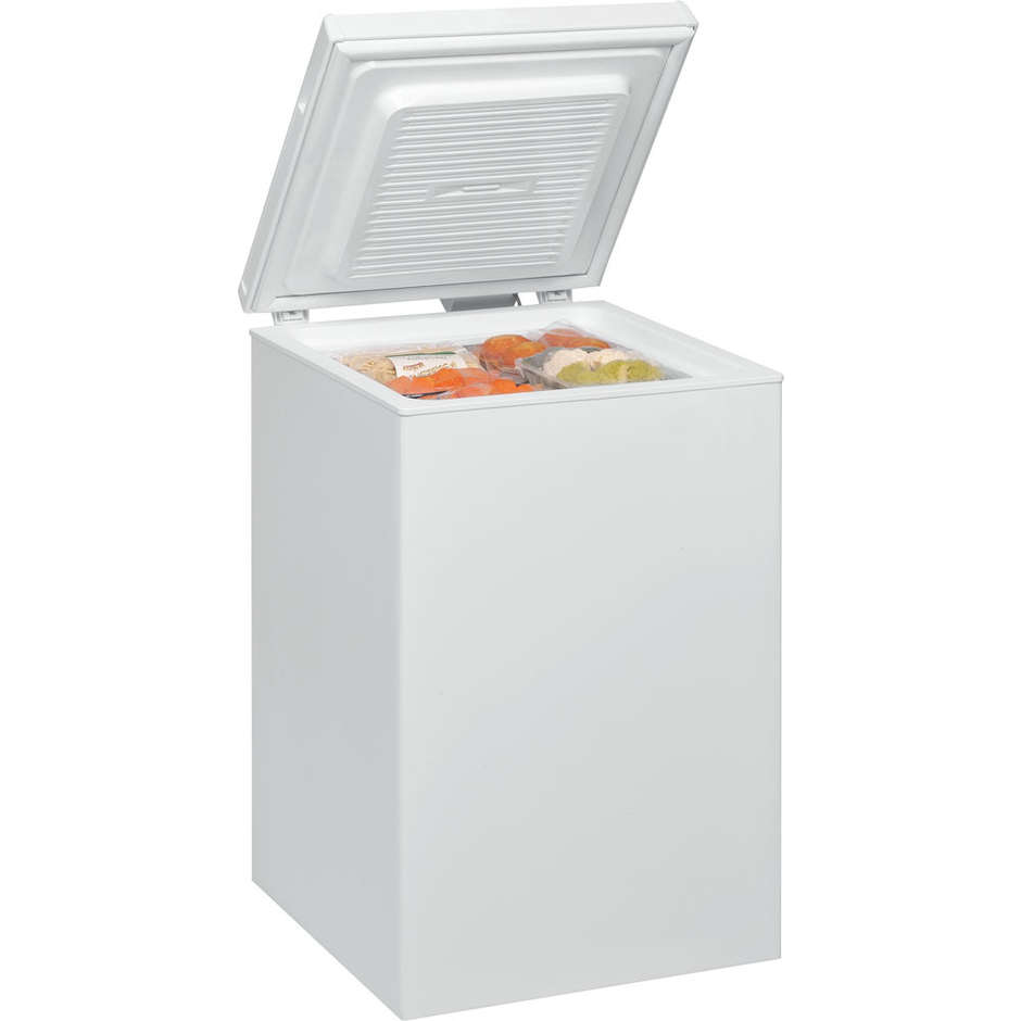 Whirlpool WHS1021 congelatore a pozzetto classe A+ 100 litri colore bianco