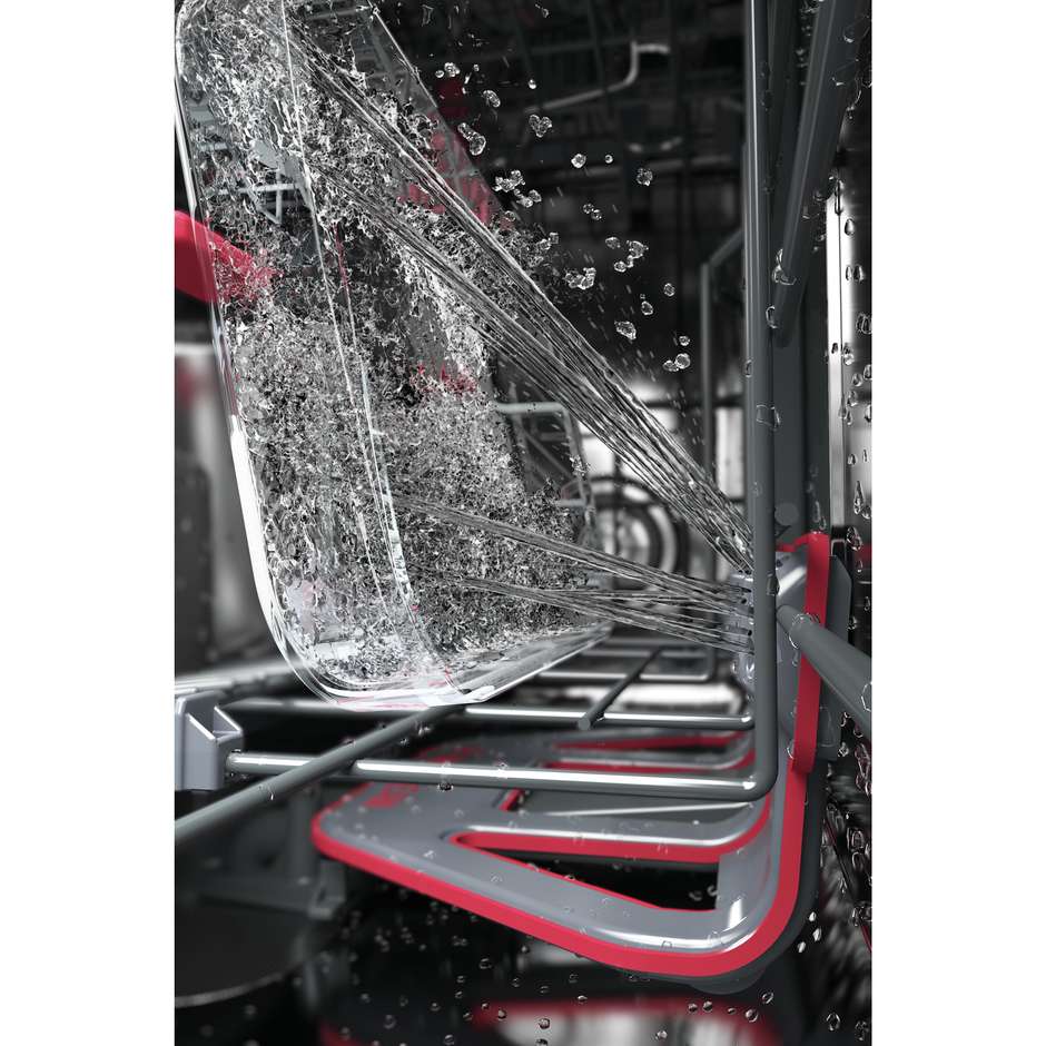 Whirlpool WIO 3O540 PELG Lavastoviglie a Scomparsa Totale 60 cm 14 Coperti Classe B PowerClean Pro 6° Senso NaturalDry
