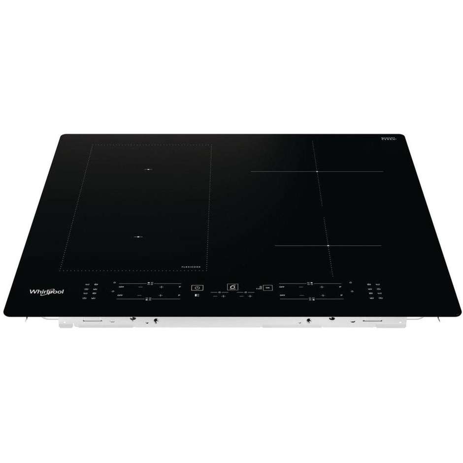 WHIRLPOOL WL B8160 NE Piano Cottura a Induzione 60 cm 4 Zone Touch Control Nero