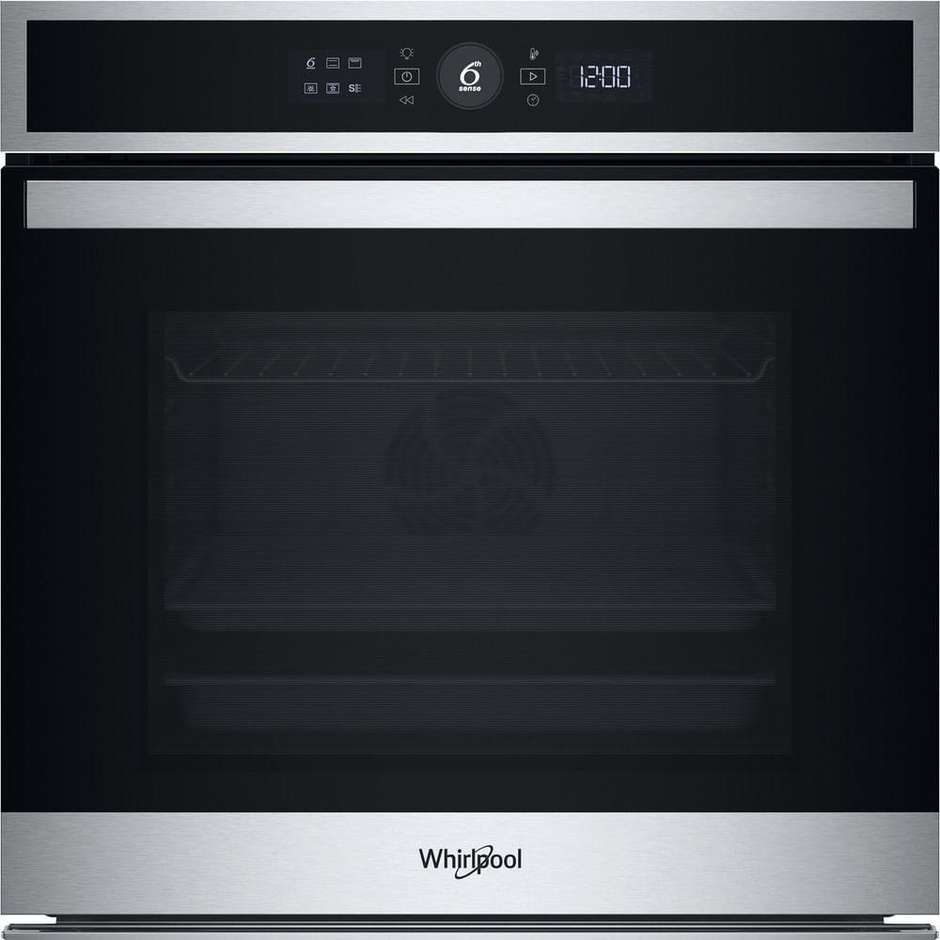 WHIRLPOOL WOI4IS8PM0SXA Forno da Incasso Multifunzione 73 L Classe A+ Multilivello Acciaio Inox