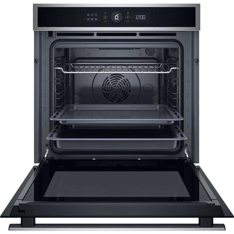 WHIRLPOOL WOI4IS8PM0SXA Forno da Incasso Multifunzione 73 L Classe A+ Multilivello Acciaio Inox