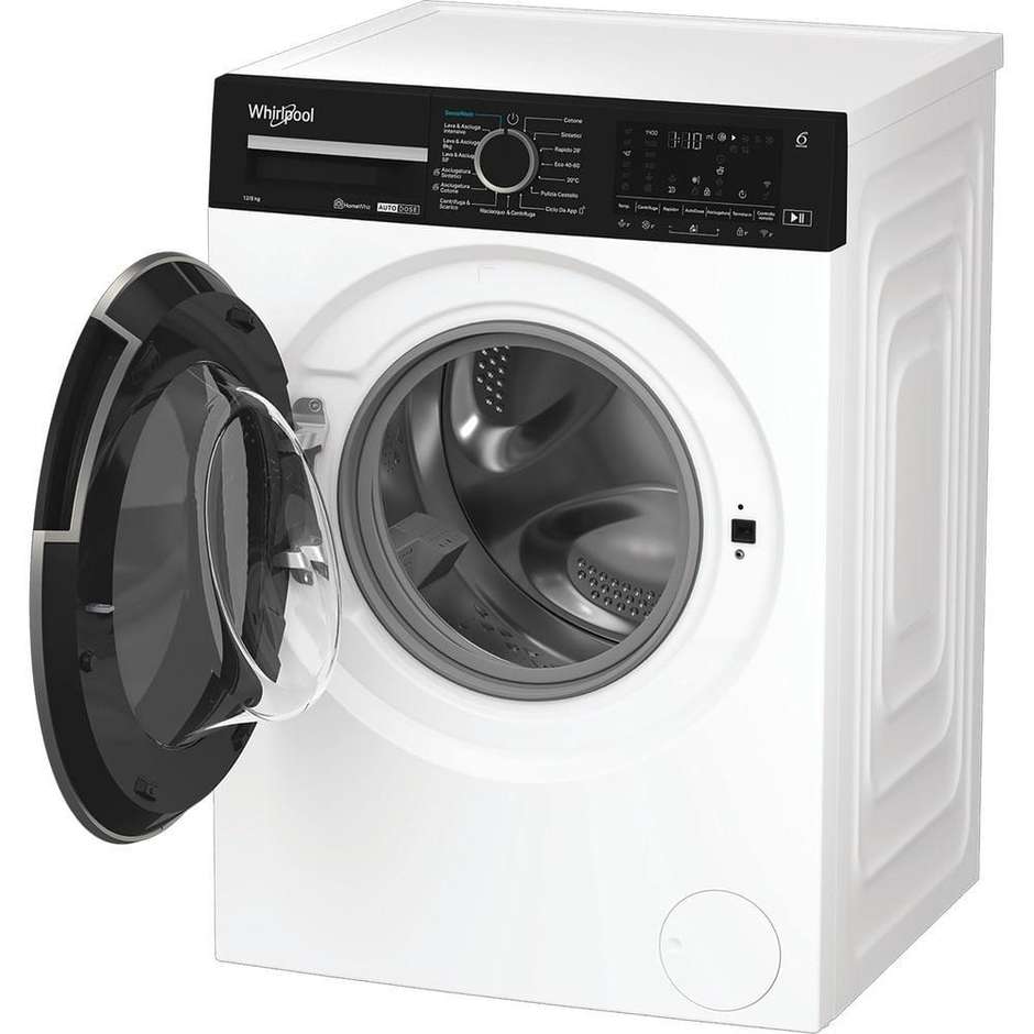 Whirlpool WPD2836WADSIT Lavasciuga 12+8 kg 1400 giri Classe D Bianca