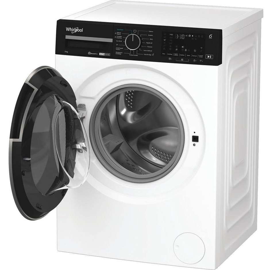 Whirlpool WPM97WADS Lavasciuga 9+5 kg 1400 Giri/min Classe A Nero