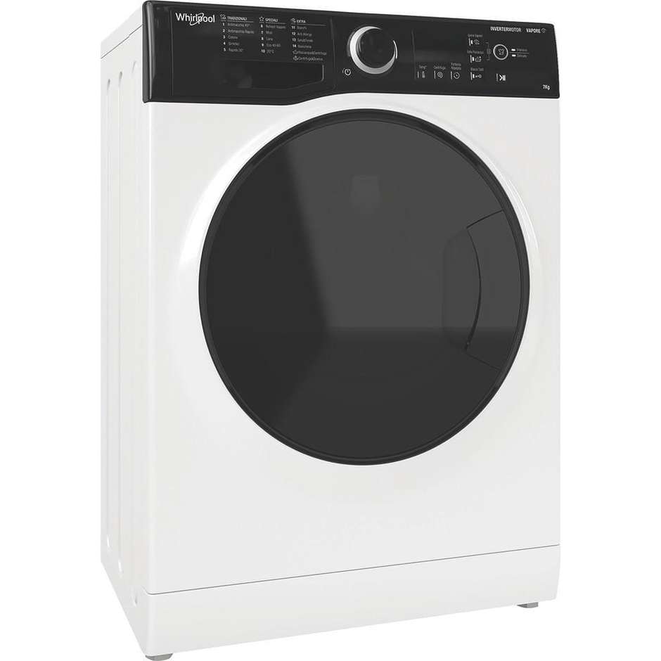 Whirlpool WSB 726 D IT Lavatrice 7 kg 1200 giri Classe A Bianco