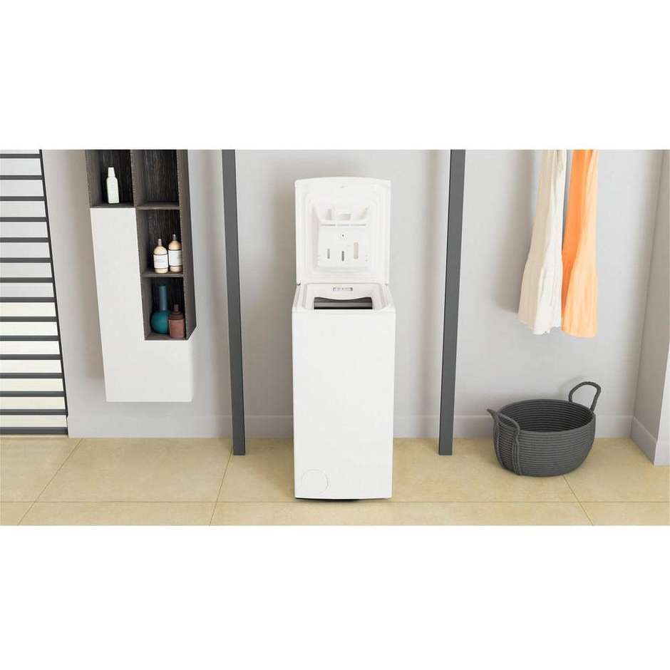 Whirlpool ZENTDLR6252BSIT Lavatrice Carica dall'alto Capacita 6 Kg 1200 Giri/min Classe B Colore Bianco