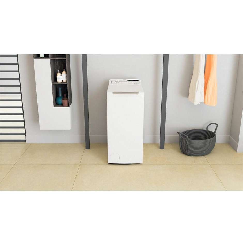 Whirlpool ZENTDLR6252BSIT Lavatrice Carica dall'alto Capacita 6 Kg 1200 Giri/min Classe B Colore Bianco