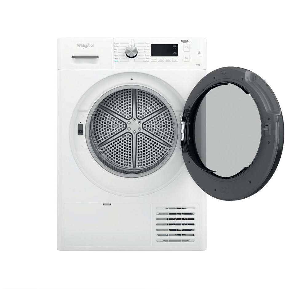 Whirpool FFTNM119X2 Asciugatrici Pompa di calore Capacità 9 Kg Classe A++ Colore Bianco