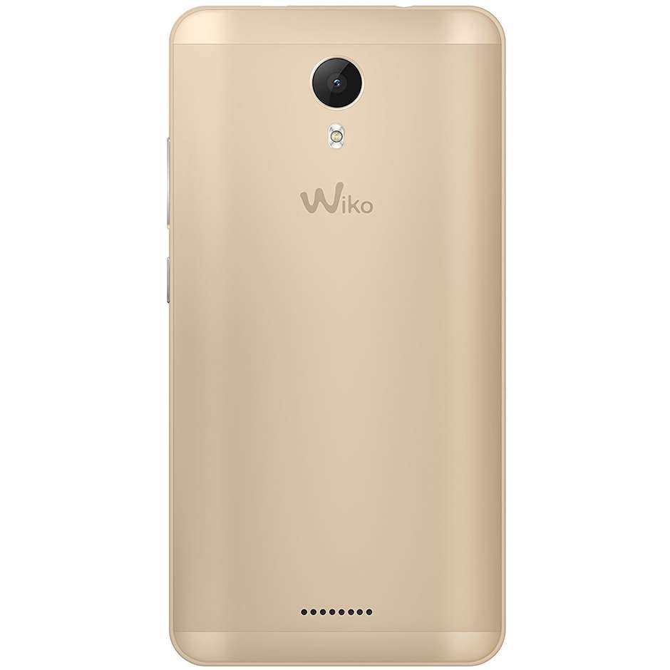Wiko Jerry 2 Smartphone Dual Sim Display 5 pollici Ram 1 Gb 8 Gb espandibile colore Oro