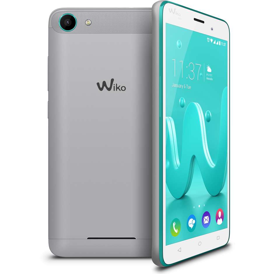 Wiko Jerry colore Verde,Argento Smartphone Dual sim