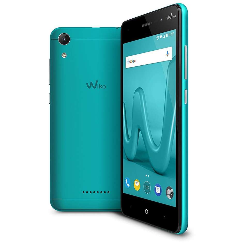 Wiko LENNY 4 Smartphone Dual Sim Display 5 pollici Ram 1 Gb 16 Gb espandibile colore Turchese