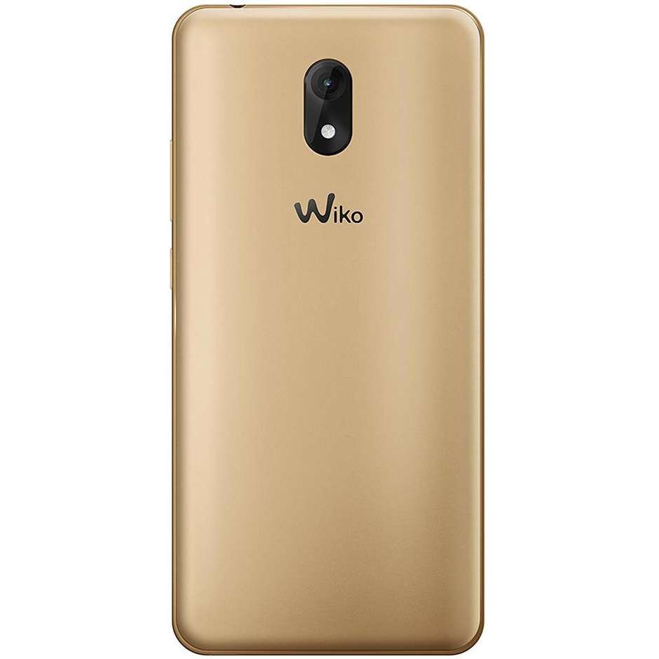 Wiko Lenny 5 smartphone 5,7" dual sim Ram 1 GB  memoria 16 GB fotocamera 8 MP colore oro