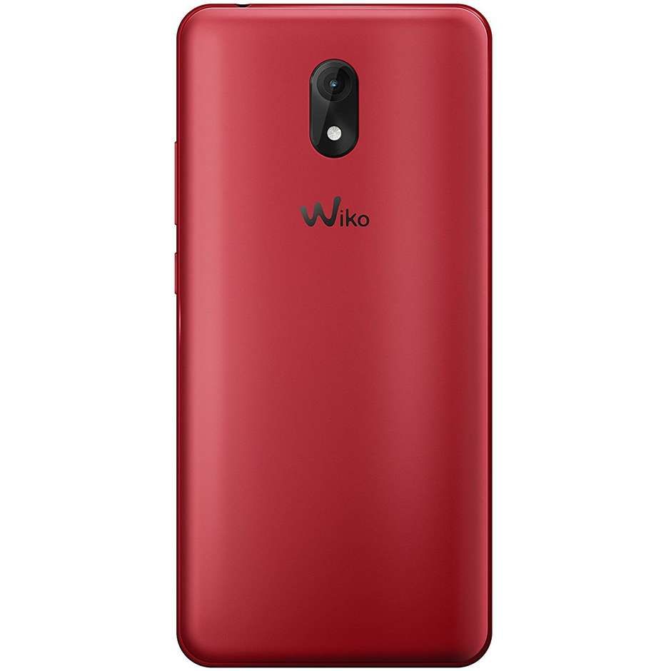 Wiko Lenny 5 smartphone 5,7" dual sim Ram 1 GB memoria 16 GB fotocamera 8 MP colore rosso