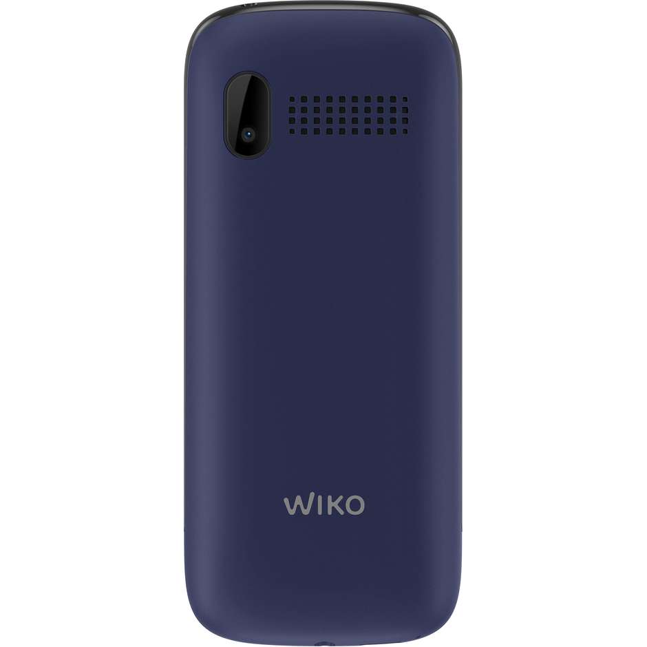 Wiko Mobile F100 Telefono Cellulare 1,8" Doppia SIM Memoria fino a 16 Gb Bluetooth Radio FM colore blue