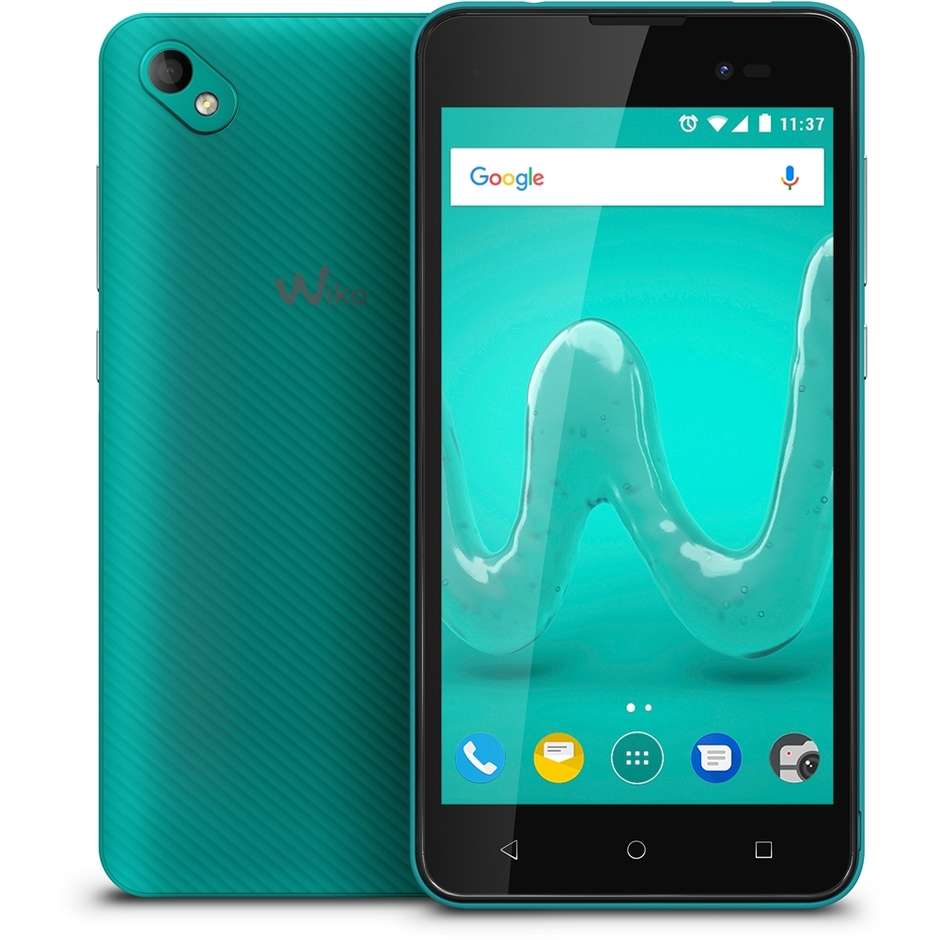 Wiko Sunny 2 Plus Smartphone Dual Sim Display 5 pollici Ram 1 Gb 8Gb espandibile colore Verde