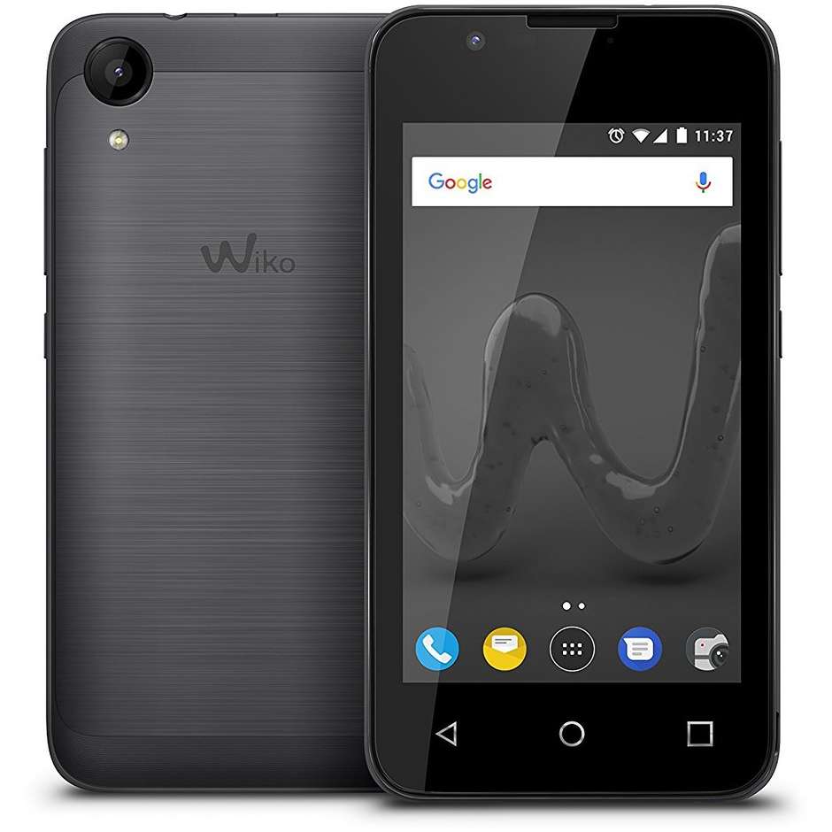 Wiko SUNNY 2 Smartphone Dual Sim Display 4 pollici Ram 512 Mb 8 Gb espandibile colore Grigio
