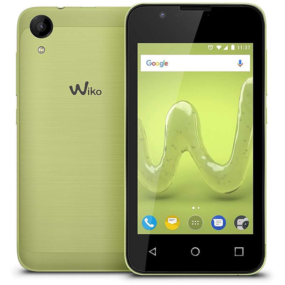 Wiko SUNNY 2 Smartphone Dual Sim Display 4 pollici Ram 512 Mb 8 Gb espandibile colore Lime